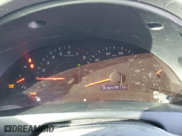 2007 Toyota Camry CE with VIN JTNBE46K273127217, listed as a Copart auction lot 47258345 with 164,024 mi miles and Salvage Title. Bid and sale history available at carsss.com. Image 9.