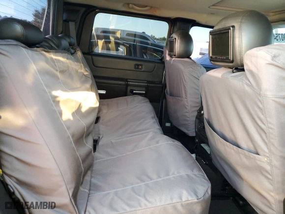 2005 Hummer H2 SUT with VIN 5GRGN22U15H125141, listed as a Copart auction lot 74180754 with 0 mi miles and Salvage Title. Bid and sale history available at carsss.com. Image 11.