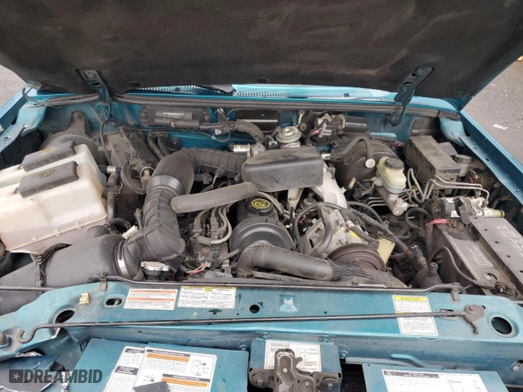 1997 Ford Ranger XL with VIN 1FTCR14A3VPA99441, listed as a Copart auction lot 46626095 with 137,526 mi miles and Salvage Title. Bid and sale history available at carsss.com. Image 12.