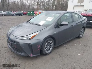 2019 Toyota Prius L Eco with VIN JTDKARFU7K3077941, listed as a IAAI auction lot 41865759 with 254,612 mi miles. Bid and sale history available at carsss.com. Image 17.