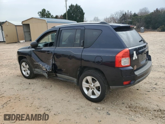 2011 Jeep Compass with VIN 1J4NT1FB9BD208248, listed as a Copart auction lot 48203455 with 127,934 mi miles and Salvage Title. Bid and sale history available at carsss.com. Image 2.