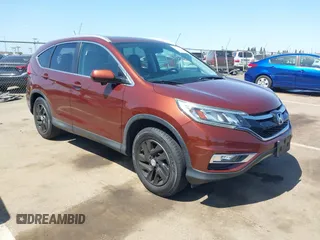 2015 Honda CR-V EX-L with VIN 2HKRM3H78FH510610, listed as a IAAI auction lot 41993196 with Not Provided miles. Bid and sale history available at carsss.com. Image 1.