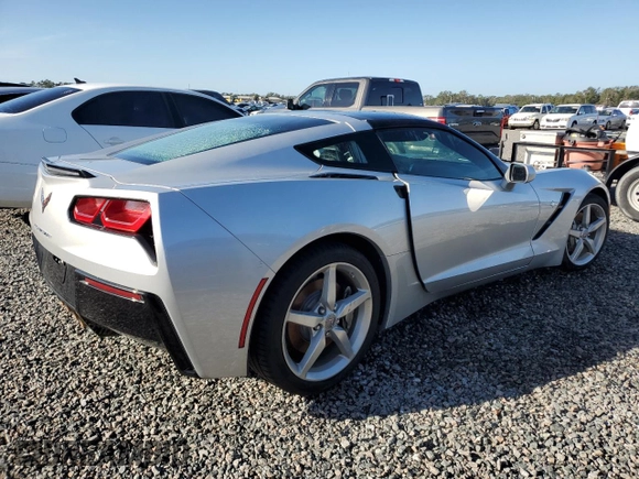 2015 Chevrolet Corvette 1LT with VIN 1G1YB2D79F5114583, listed as a Copart auction lot 73865754 with 0 mi miles and Salvage Title. Bid and sale history available at carsss.com. Image 3.