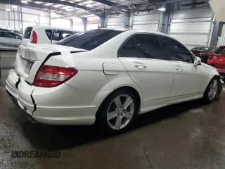 2010 Mercedes-Benz C 300 Sport with VIN WDDGF5EB2AR117652, listed as a Copart auction lot 48030515 with 113,327 mi miles and Salvage Title. Bid and sale history available at DreamBid. Image 3.