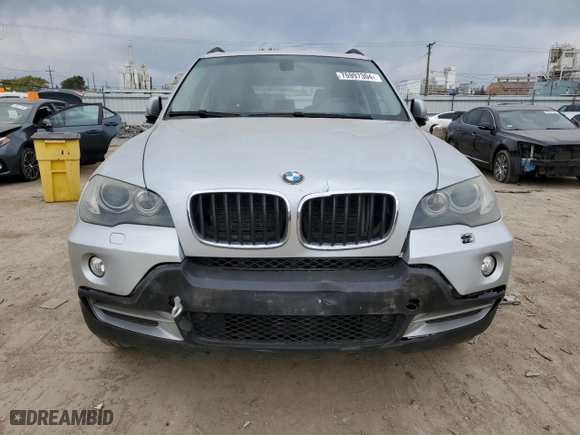 2007 BMW X5 3.0si with VIN 4USFE43507LY79240, listed as a Copart auction lot 76997304 with 142,895 mi miles and Salvage Title. Bid and sale history available at carsss.com. Image 5.