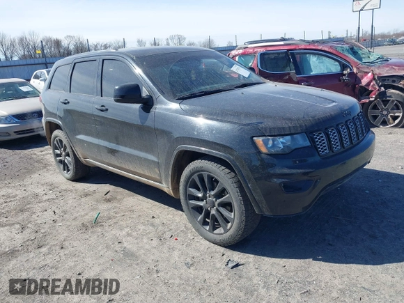 2017 Jeep Grand Cherokee Altitude with VIN 1C4RJFAG1HC894927, listed as a IAAI auction lot 41730754 with 191,931 mi miles and . Bid and sale history available at DreamBid. Image 1.