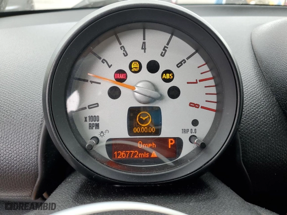 2013 MINI Cooper Countryman with VIN WMWZB3C54DWM09404, listed as a Copart auction lot 54568195 with 126,772 mi miles and Clean Title. Bid and sale history available at carsss.com. Image 9.
