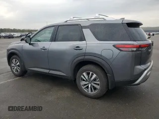 2024 Nissan Pathfinder SL with VIN 5N1DR3CC4SC202173, listed as a Copart auction lot 53328605 with 6,268 mi miles and Salvage title. Bid and sale history available at DreamBid. Image 2.
