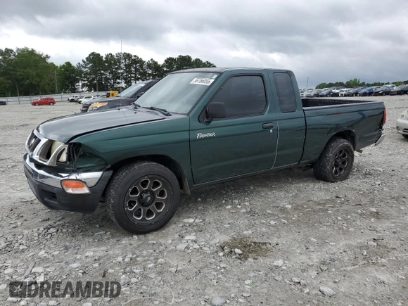 2000 Nissan Frontier XE with VIN 1N6DD26SXYC400648, listed as a Copart auction lot 58756855 with 148,051 mi miles and Salvage title. Bid and sale history available at DreamBid. Image 1.