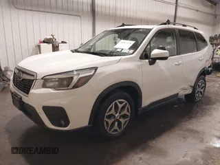 2021 Subaru Forester Premium with VIN JF2SKAFC5MH409162, listed as a IAAI auction lot 40907370 with 30,431 mi miles and . Bid and sale history available at DreamBid. Image 18.