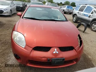 2008 Mitsubishi Eclipse GS with VIN 4A3AK24F78E042198, listed as a Copart auction lot 53043564 with 105,025 mi miles and Salvage Title. Bid and sale history available at carsss.com. Image 5.