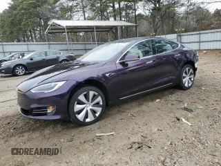 2021 Tesla Model S Long Range Plus z VIN 5YJSA1E22MF425622, wystawiony jako Copart lot #86072934 z przebiegiem 48 481 mil mil oraz Szkoda całkowita • Salvage title. Historia ofert i sprzedaży dostępna na DreamBid. Obrazek 1.