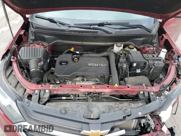 2020 Chevrolet Equinox LT with VIN 2GNAXUEV5L6201522, listed as a Copart auction lot 53795165 with 100,318 mi miles and Salvage Title. Bid and sale history available at DreamBid. Image 12.