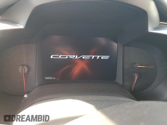 2015 Chevrolet Corvette Z06 3LZ with VIN 1G1YU2D61F5604792, listed as a Copart auction lot 69976954 with 16,658 mi miles and Salvage Title. Bid and sale history available at carsss.com. Image 9.
