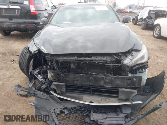 2017 Infiniti Q60 Sport with VIN JN1EV7EL9HM551960, listed as a IAAI auction lot 41661782 with 127,358 mi miles. Bid and sale history available at carsss.com. Image 12.