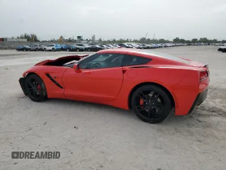 2019 Chevrolet Corvette 1LT with VIN 1G1YB2D76K5112381, listed as a Copart auction lot 59689395 with 19,905 mi miles and Non repairable. Bid and sale history available at DreamBid. Image 2.