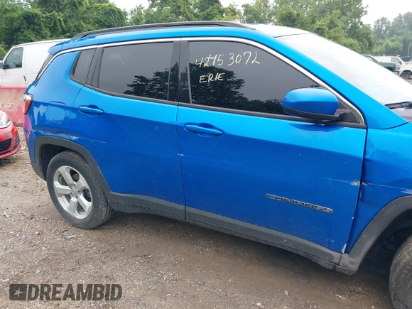 2020 Jeep Compass Latitude с VIN 3C4NJDBB6LT241125, выставлен на аукционе IAAI как лот 42453072 с пробегом 40 366 миль миль и . История ставок и продаж доступна на DreamBid. Изображение 17.
