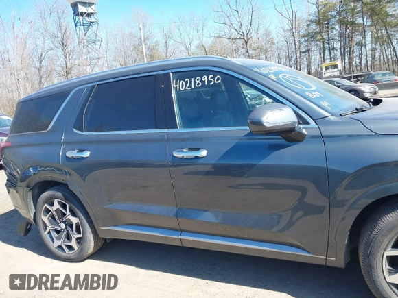 2022 Hyundai Palisade Calligraphy z VIN KM8R7DHE6NU407925, wystawiony jako IAAI lot #41737020 z przebiegiem 50 074 mil mil oraz . Historia ofert i sprzedaży dostępna na DreamBid. Obrazek 13.