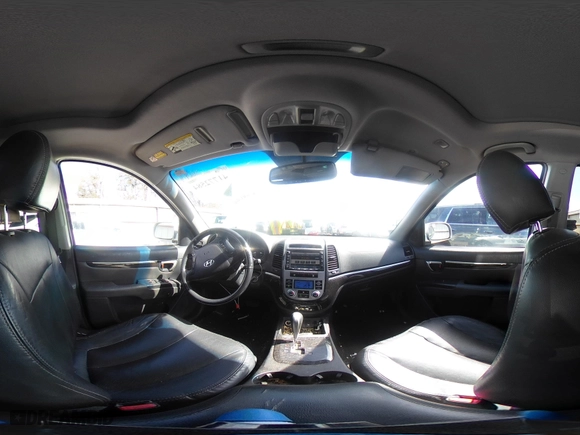 2009 Hyundai Santa Fe SE with VIN 5NMSH13E99H300552, listed as a IAAI auction lot 41772584 with 155,127 mi miles. Bid and sale history available at carsss.com. Image 21.