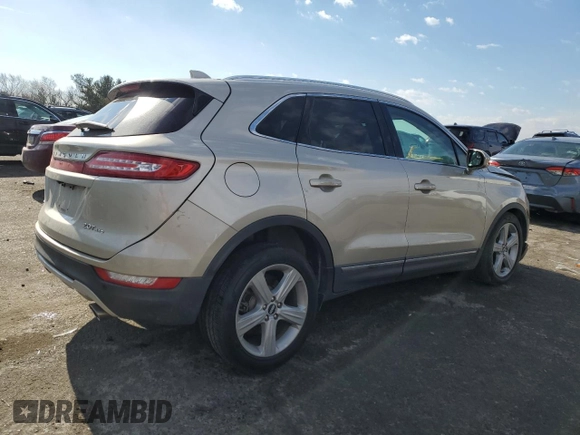 2017 Lincoln MKC Premiere with VIN 5LMCJ1D90HUL53912, listed as a Copart auction lot 42861365 with 81,195 mi miles and Salvage Title. Bid and sale history available at DreamBid. Image 3.