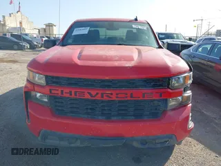 2020 Chevrolet Silverado 1500 Custom with VIN 1GCRWBEF3LZ104268, listed as a IAAI auction lot 42083062 with 85,582 mi miles. Bid and sale history available at carsss.com. Image 12.