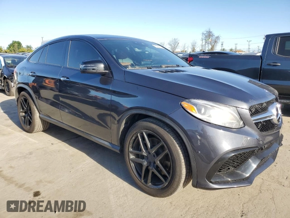 2016 Mercedes-Benz GLE 450 AMG with VIN 4JGED6EBXGA012888, listed as a Copart auction lot 51288915 with 61,779 mi miles and Salvage title. Bid and sale history available at DreamBid. Image 4.
