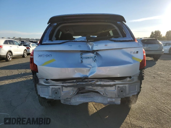 2021 Volvo XC90 Momentum with VIN YV4A221K6M1712505, listed as a Copart auction lot 87847165 with 85,095 mi miles and Salvage Title. Bid and sale history available at carsss.com. Image 6.