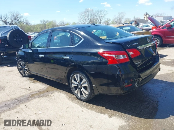 2016 Nissan Sentra SV with VIN 3N1AB7AP3GY219363, listed as a IAAI auction lot 41965068 with 82,600 mi miles and . Bid and sale history available at DreamBid. Image 3.