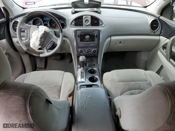 2015 Buick Enclave Convenience with VIN 5GAKRAKDXFJ222506, listed as a Copart auction lot 49017405 with 0 mi miles and Salvage Title. Bid and sale history available at carsss.com. Image 8.