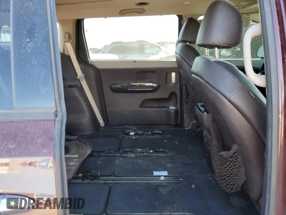 2015 Kia Sedona SX-L with VIN KNDME5C17F6035628, listed as a Copart auction lot 72716414 with 92,560 mi miles and Salvage Title. Bid and sale history available at carsss.com. Image 10.