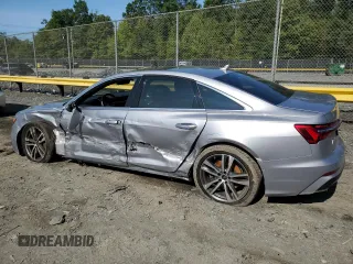 2022 Audi A6 Prestige with VIN WAUM2BF25NN054403, listed as a Copart auction lot 69355154 with 34,864 mi miles and Salvage Title. Bid and sale history available at carsss.com. Image 2.