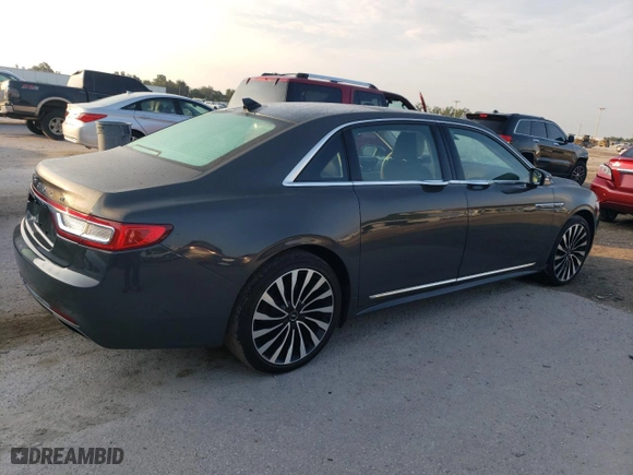 2020 Lincoln Continental Black Label with VIN 1LN6L9BC5L5604238, listed as a Copart auction lot 60297523 with 20,511 mi miles. Bid and sale history available at carsss.com. Image 3.