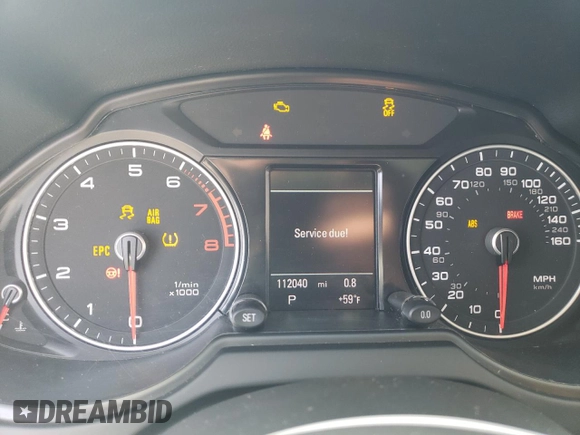 2014 Audi Q5 Premium Plus with VIN WA1DGAFP2EA084227, listed as a Copart auction lot 49320925 with 112,040 mi miles and Clean Title. Bid and sale history available at carsss.com. Image 9.