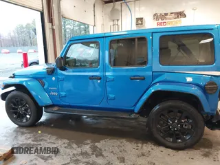 2024 Jeep Wrangler Sahara with VIN 1C4RJXP64RW170976, listed as a IAAI auction lot 41867996 with 4,406 mi miles and . Bid and sale history available at DreamBid. Image 14.