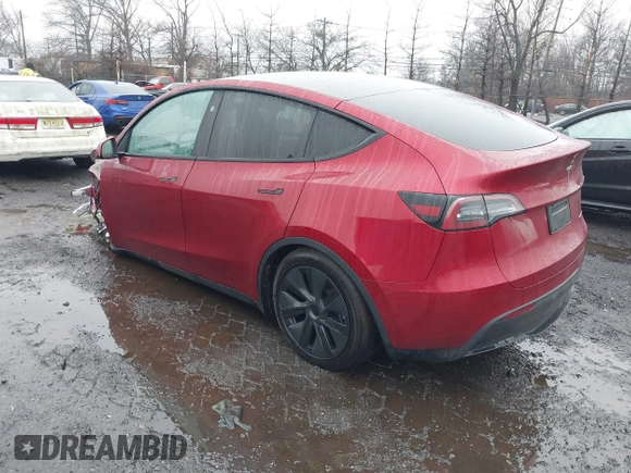 2024 Tesla Model Y Long Range with VIN 7SAYGAEE7RF133073, listed as a IAAI auction lot 41081463 with Not Provided miles and . Bid and sale history available at DreamBid. Image 3.