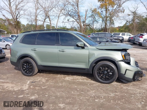 2024 Kia Telluride SX Prestige X-Pro with VIN 5XYP5DGC8RG459193, listed as a IAAI auction lot 40973506 with 10,541 mi miles and . Bid and sale history available at DreamBid. Image 13.