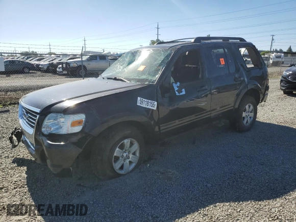 2009 Ford Explorer XLT with VIN 1FMEU73E29UA27552, listed as a Copart auction lot 59118155 with 116,706 mi miles and Salvage title. Bid and sale history available at DreamBid. Image 1.