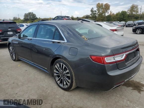 2017 Lincoln Continental Reserve с VIN 1LN6L9NP3H5631184, выставлен на аукционе Copart как лот 75639544 с пробегом 76 159 миль миль и Списание • Salvage title. История ставок и продаж доступна на DreamBid. Изображение 2.