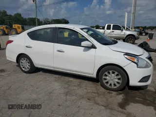 2017 Nissan Versa SV with VIN 3N1CN7AP5HL838013, listed as a Copart auction lot 64959265 with 180,900 mi miles and Salvage title. Bid and sale history available at DreamBid. Image 4.