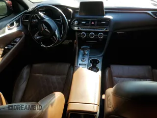 2020 Genesis G70 3.3T z VIN KMTG34LEXLU057731, wystawiony jako Copart lot #48794325 z przebiegiem 93 504 mil mil oraz Szkoda całkowita • Salvage title. Historia ofert i sprzedaży dostępna na DreamBid. Obrazek 8.