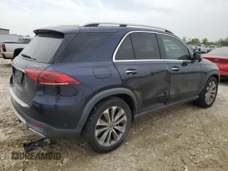 2020 Mercedes-Benz GLE 350 with VIN 4JGFB4KB0LA203362, listed as a Copart auction lot 50723775 with 142,251 mi miles and Clean title. Bid and sale history available at DreamBid. Image 3.
