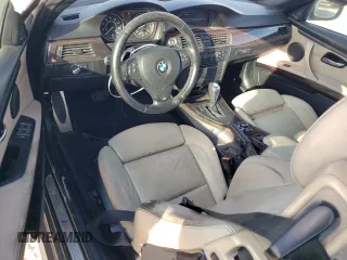 2011 BMW 3 Series 335i with VIN WBADX7C5XBE580244, listed as a Copart auction lot 44993215 with 124,091 mi miles and Salvage Title. Bid and sale history available at carsss.com. Image 8.