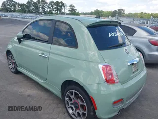 2012 FIAT 500 Sport z VIN 3C3CFFBRXCT115808, wystawiony jako IAAI lot #42277722 z przebiegiem 172 538 mil mil oraz . Historia ofert i sprzedaży dostępna na DreamBid. Obrazek 3.
