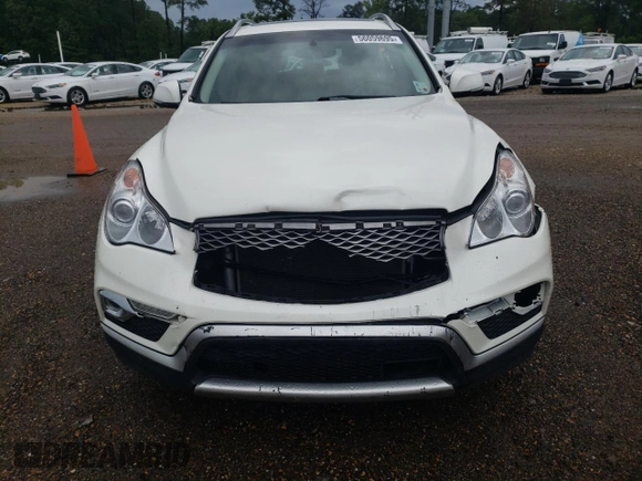 2017 Infiniti QX50 z VIN JN1BJ0RP5HM383480, wystawiony jako Copart lot #56059695 z przebiegiem 129 659 mil mil oraz Szkody całkowita. Historia ofert i sprzedaży dostępna na DreamBid. Obrazek 5.