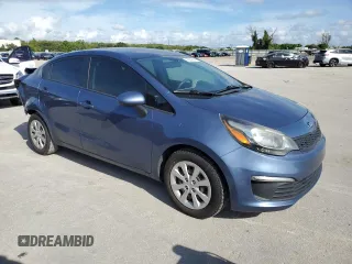 2016 Kia Rio LX with VIN KNADM4A36G6648176, listed as a Copart auction lot 70002694 with 45,154 mi miles and Salvage Title. Bid and sale history available at DreamBid. Image 4.