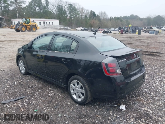 2012 Nissan Sentra S with VIN 3N1AB6AP9CL693612, listed as a IAAI auction lot 41800482 with 207,036 mi miles and . Bid and sale history available at DreamBid. Image 3.