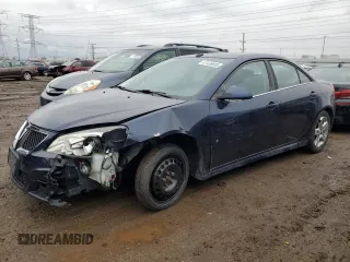 2009 Pontiac G6 1SB with VIN 1G2ZJ57BX94258092, listed as a Copart auction lot 47438805 with 131,065 mi miles and Salvage title. Bid and sale history available at DreamBid. Image 1.