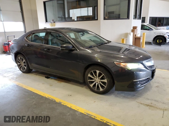 2016 Acura TLX with VIN 19UUB1F30GA012366, listed as a Copart auction lot 45647285 with 158,104 mi miles and Salvage Title. Bid and sale history available at carsss.com. Image 4.