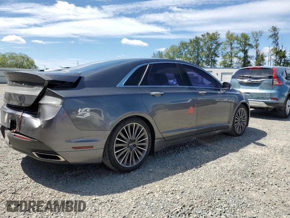 2016 Lincoln MKZ Hybrid with VIN 3LN6L2LU9GR619956, listed as a Copart auction lot 62873825 with 252,560 mi miles and Salvage title. Bid and sale history available at DreamBid. Image 3.