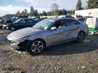 2023 Hyundai Elantra Limited with VIN KMHLP4AG9PU505822, listed as a Copart auction lot 48983815 with 11,563 mi miles and Clean Title. Bid and sale history available at carsss.com. Image 1.
